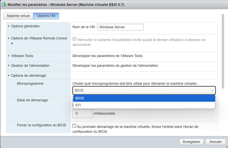 modification du microprogramme de la machine